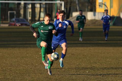 Szymon Szafoni strzelił dwa gole dla Włókniarza Pabianice Życie Pabianic