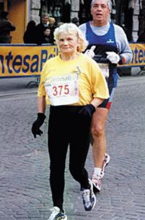 Janina Rosińska zwycięża maraton w Milano