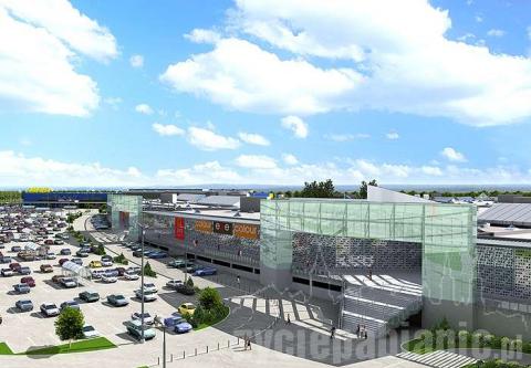 <p>Tak będzie wyglądało nowoczesne centrum handlowe, kt&oacute;re powstanie 10 minut drogi od Pabianic. Wielkie otwarcie już na wiosnę 2010.</p>