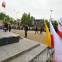 Świętowaliśmy uchwalenie Konstytucji 3 Maja przed pomnikiem Legionisty
