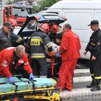 Wypadek na skrzyżowaniu ul. Gryzla i Brackiej. Jedna osoba trafiła do szpitala.