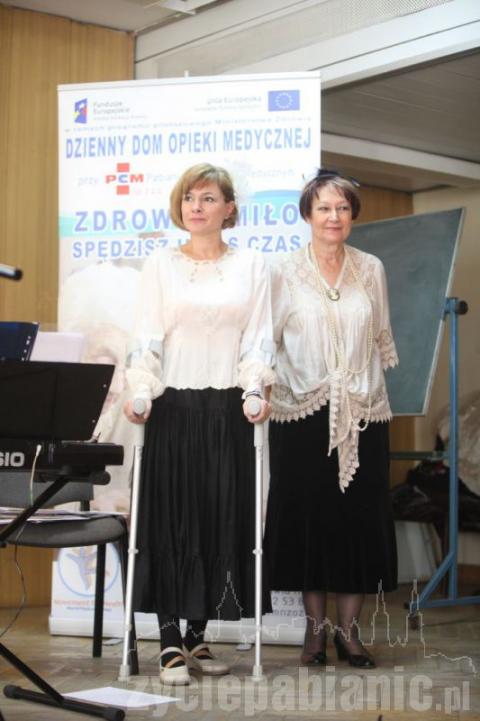 Urszula Ubraniak (flet) i Jolanta Miernik-Szostak (fortepian) z Filharmonii Łódzkiej dały godzinny koncert
