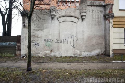 Przybywa graffiti, napisów (niestety wulgarnych) i murali