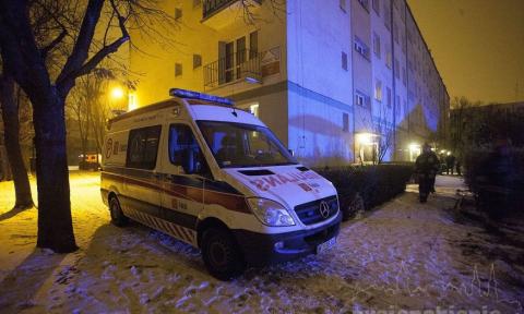 W nocy doszło do pożaru w jednym z mieszkań w bloku na ul. Matejki 37
