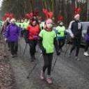Trasa biegu prowadziła po ścieżkach biegowych i nordic walking
