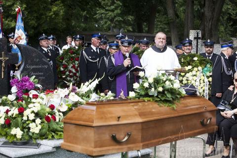 Pogrzeb Mieczysława Serwy