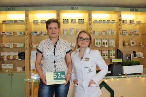 Ewelinie pomagała się odchudzać dietetyk Naturhouse Paulina Szatkowska 