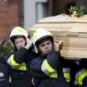 Pożegnanie tragicznie zmarłego strażaka. Druh został pośmiertnie odznaczony Złotym Medalem