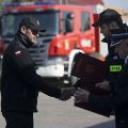 Po manaewrach strażackich, druhom z OSP wręczono podziękowania za służbę po sierpniowej nawałnicy