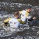 Runmageddon dał popalić zawodnikom. Duża część trasy prowadziła przez rzekę, a przed samą metą czekała ich lodowa kąpiel