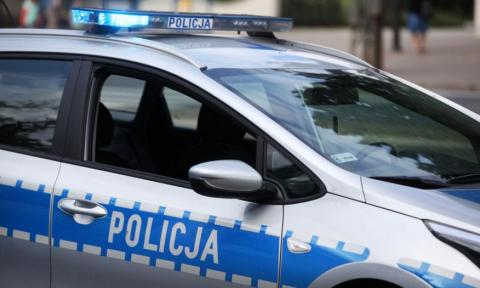 policja samochód Życie Pabianic