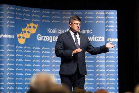 Konwencja wyborcza Koalicji dla Pabianic Grzegorza Mackiewicza