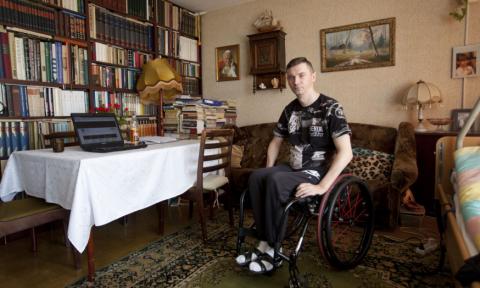 Niepełnosprawny Kamil Marczak potrzebuje 1 procenta podatku