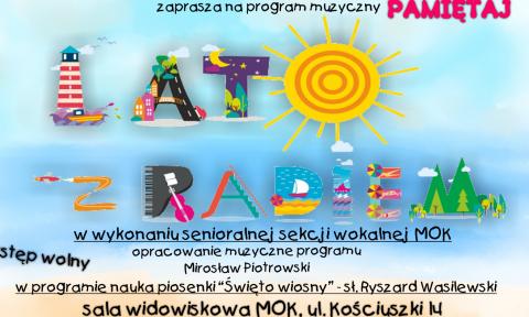 "Pamiętaj lato z radio" w Miejskim Ośrodku Kultury w Pabianicach Życie Pabianic