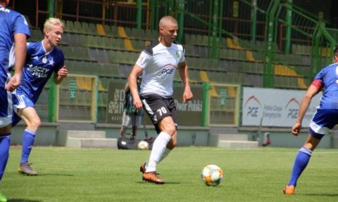 Artur Golański zdobył dwa gole dla GKS Bełchatów Życie Pabianic