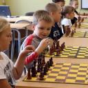 W SP 15 w Pabianicach odbyła się symultana szachowa
