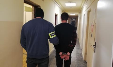 Policja zatrzymanie Życie Pabianic