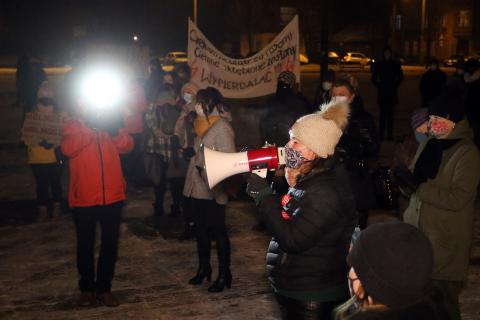 Strajk Kobiet wrócił na ulice Pabianic Życie Pabianic