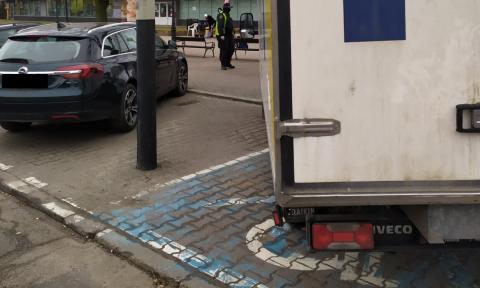 Drogie parkowanie przy ul. Zamkowej