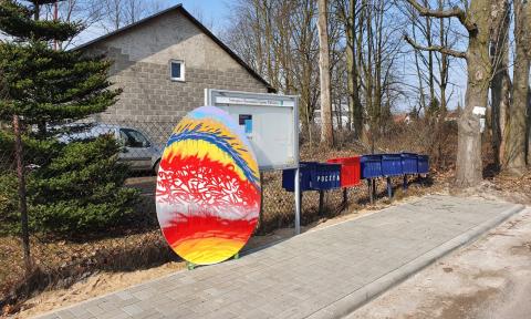 Gigantyczne pisanki w gminie Pabianice Życie Pabianic