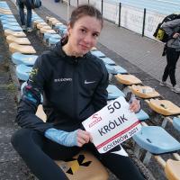 Kinga Królik została wicemistrzynią Polski u-23 w biegu na 10.000 metrów Życie Pabianic
