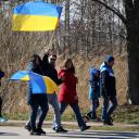 Ruszył charytatywny spacer dla Ukrainy na Lewitynie Życie Pabianic