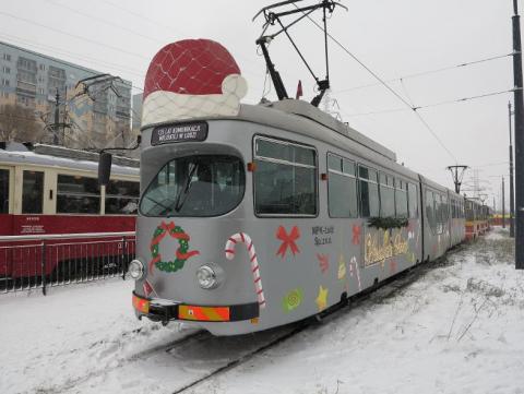 Odświętnie wystrojony tramwaj weźmie udział paradzie Życie Pabianic