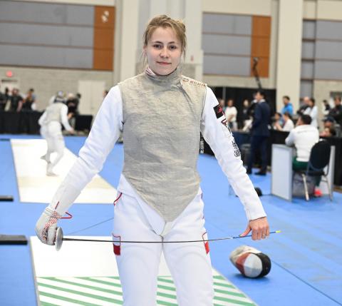Florecistka z Pabianic, Julia Walczyk-Klimaszyk zajęła 7. miejsce w Pucharze Świata w Waszyngtonie Życie Pabianic