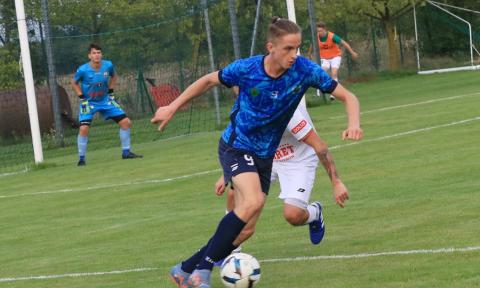 Kacper Drzazga strzelił jedyną bramkę dla GKS Ksawerów Życie Pabianic