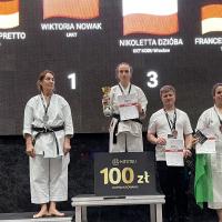 Wiktoria Nowak zdobyła dwa medale w turnieju karate Vratislavia Cup Życie Pabianic