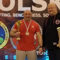 Hovhannes Yazichyan zdobył kolejny tytuł mistrza Polski w trójboju siłowym Życie Pabianic