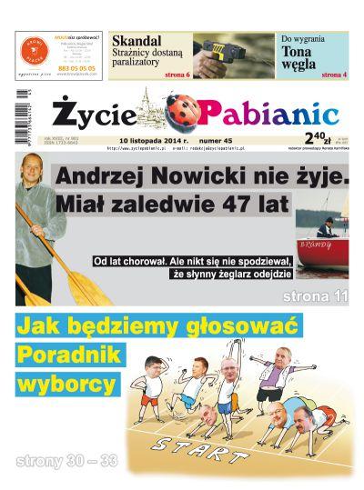 Życie Pabianic numer 45/2014