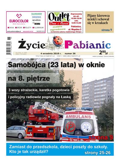 Życie Pabianic numer 36/2018
