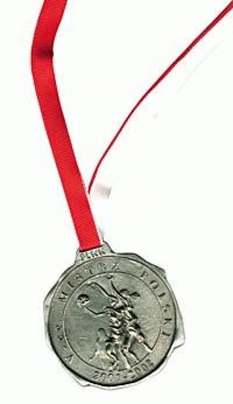 Tak wygląda srebrny medal mistrzostw Polski