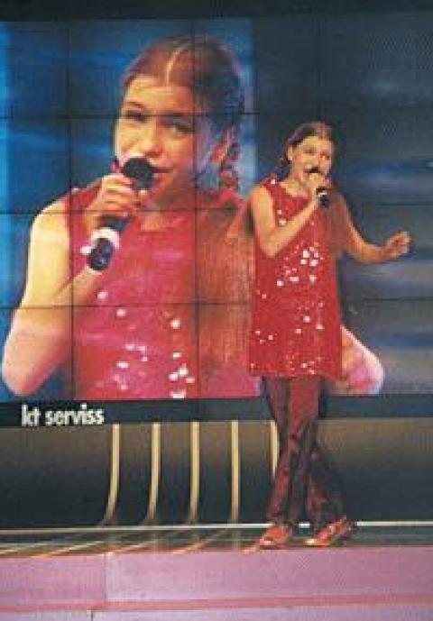 W Rydze Dominika zaśpiewała 4 piosenki. Do występu przygotowywała się przez 3 miesiące
