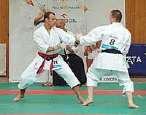 Piotr Kulczyński jest mistrzem Polski w karate tradycyjnym