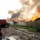 Kilkudziesięciu strażaków walczyło z ogniem na ul. Słonecznikowej. 1 października spłonęła stolarnia w fabryce mebli sosnowych. Straty oszacowano na milion złotych.
