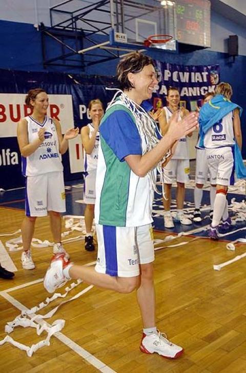Koszykarki Hartmanna Pabianice wywalczyły awans do ekstraklasy. Zawodniczką turnieju finałowego została Marzena Głaszcz.