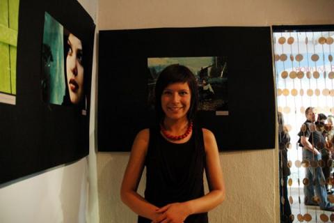 Katarzyna Jarmoła pokazała między innymi zjawiskowe portrety.