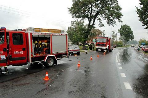 Wypadek w Pawlikowicach