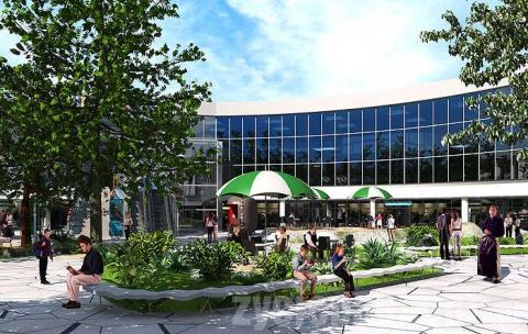 <p>Tak będzie wyglądało nowoczesne centrum handlowe, kt&oacute;re powstanie 10 minut drogi od Pabianic. Wielkie otwarcie już na wiosnę 2010.</p>