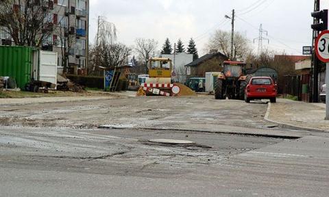 ul. Bugaj/Grota Roweckiego - będzie nowy asfalt