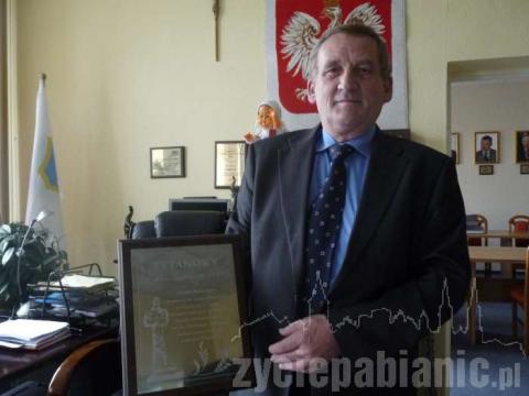 Prezydent Zbigniew Dychto z nagrodą Tytanowy Laur