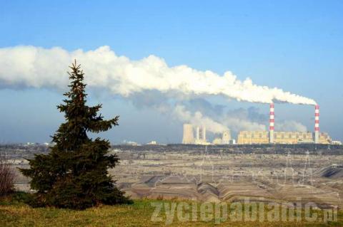 Panorama elektrowni Bełchatów