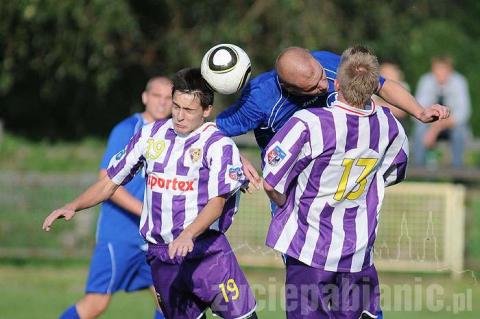 Piotr Szynka (nr 19) strzelił dzisiaj dwa gole