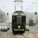 Zabytkowy tramwaj o nazwie Sanok jeździł w sobotę przez Pabianice.