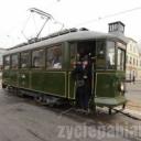 Zabytkowy tramwaj o nazwie Sanok jeździł w sobotę przez Pabianice.