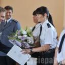 Komendant pabianickiej policji wręczył awanse swoim podwładnym. Dwóch funkcjonariuszy zostało odznaczonych. 