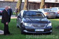 Adam Góral (39. miejsce na liście najbogatszych tygodnika Wprost) przyjechał lexusem kierowanym przez szofera