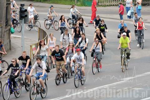 Ponad 700 rowerzystów przejechało w sobotę przez Pabianice. Był to XIII Regionalny Ekologiczny Rajd Rowerowy